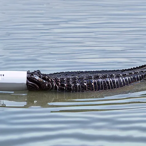 Prompt: electric toothbrush for crocodiles,