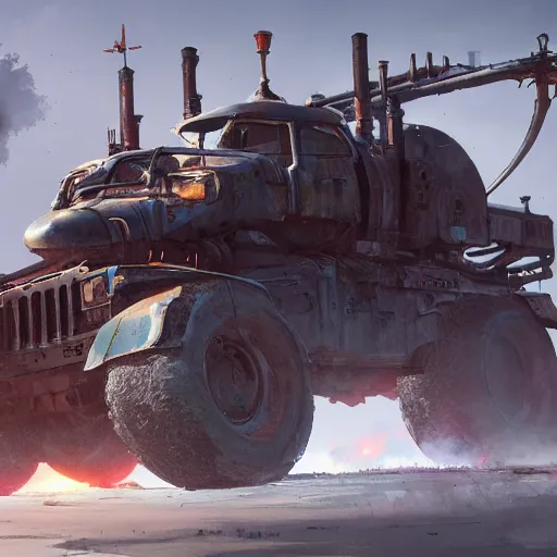 Image similar to crossout, 8 k uhd, unreal engine, octane render in the artstyle of finnian macmanus, john park and greg rutkowski