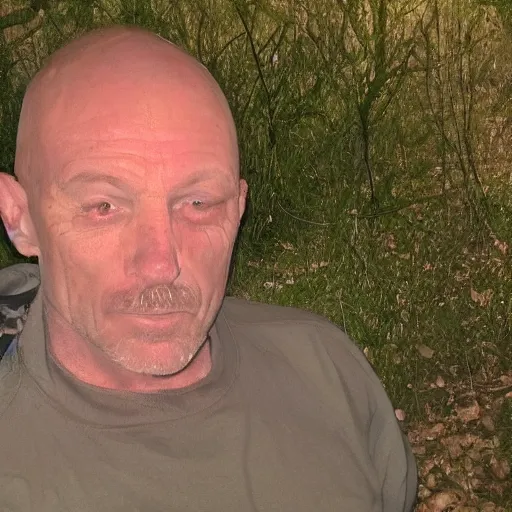 Image similar to Walter White Caught on trail Cam during Night