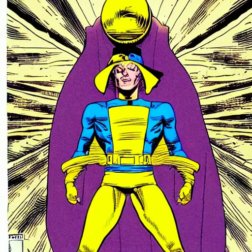 Image similar to Ozymandias, by Dave Gibbons