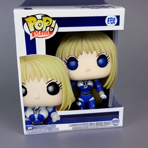 Prompt: Saber Artoria funko pop