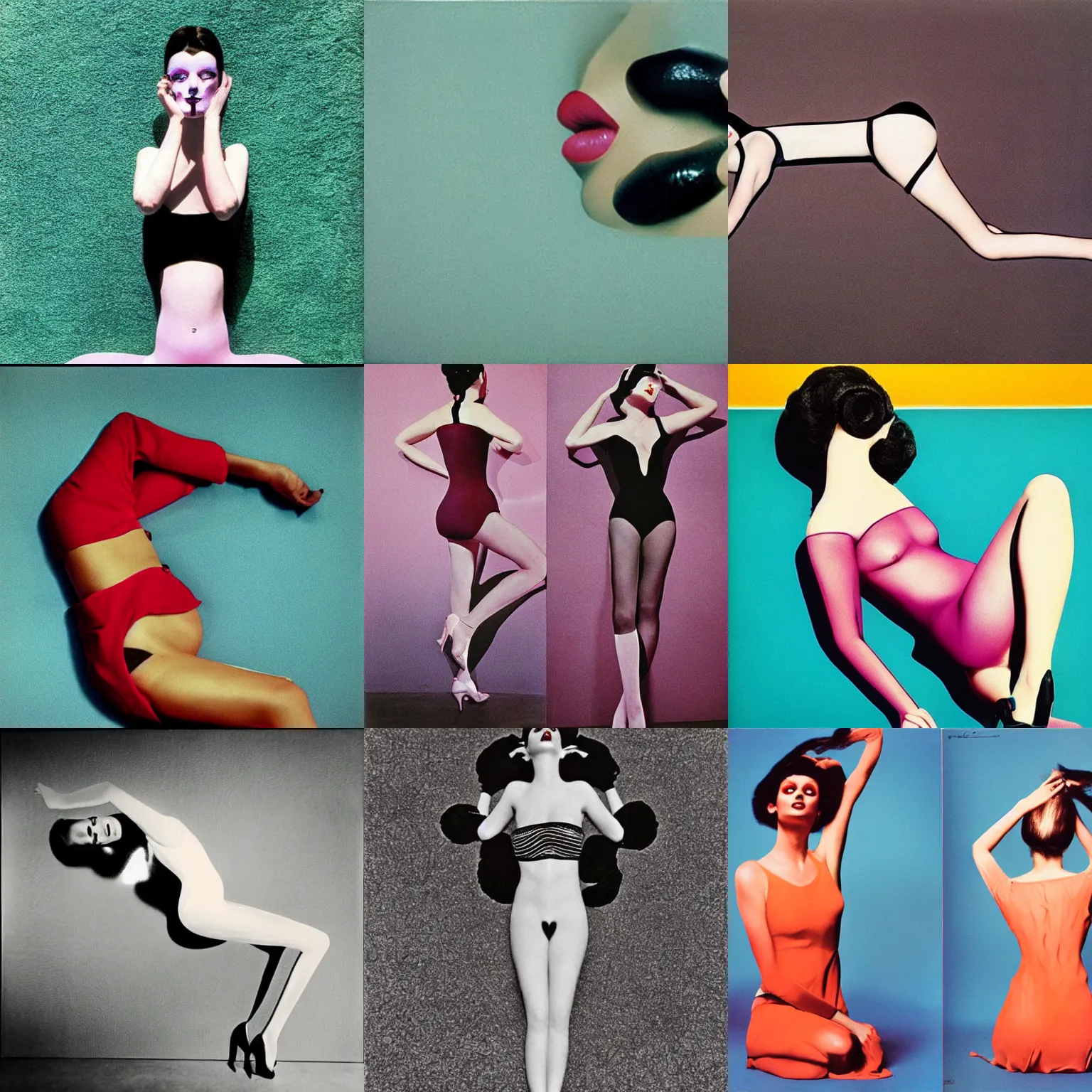 Prompt: artwork by guy bourdin