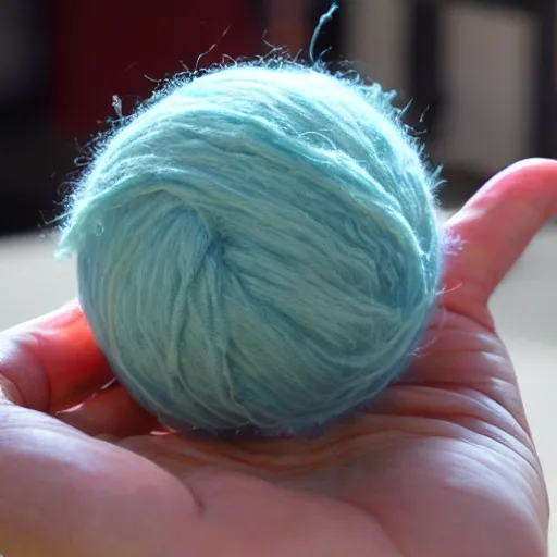 Image similar to dragon holding ball of yarn