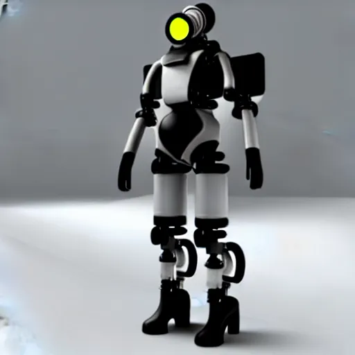 Image similar to photo of a man wearing a mech suit, 3D, ultra detailed