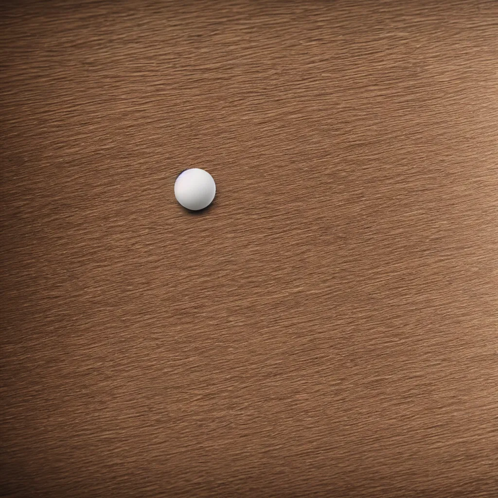 Image similar to close up of round beach ball on top of a wooden table, 8k, high detail, photorealistic, proper shading