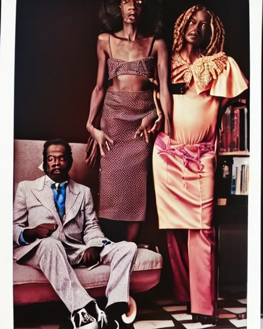 Image similar to Eccentrics of Harlem, c1970, photography by Annie Liebowitz and David LaChapelle