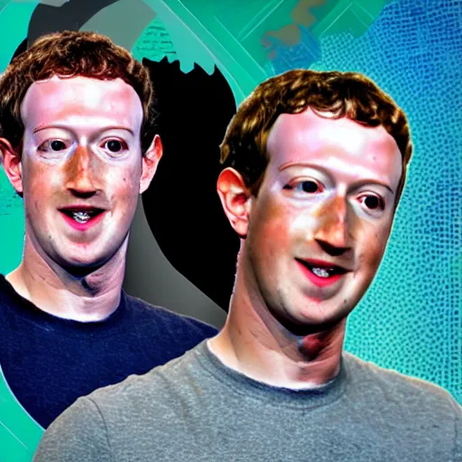 Prompt: Mark Zuckerberg as the Borg Queen