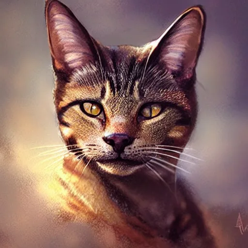 Prompt: portrait of a swat cat, highly detailed, shallow depth of field, art by artgerm and greg rutkowski