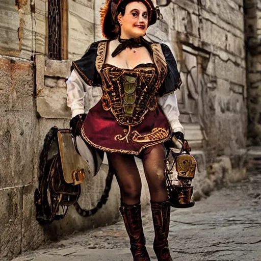 Prompt: roma steampunk