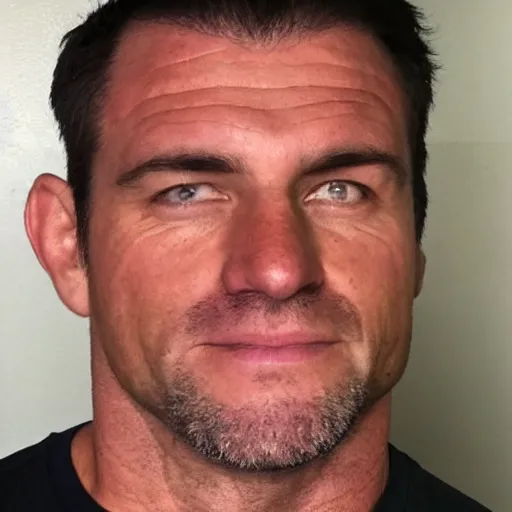 Image similar to photo of a 4 0 year old man that looks young for his age that takes hgh and testosterone.