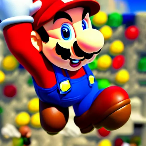 Prompt: super mario wearing a dress, highly detailed, extremely high quality, hd, 4 k, 8 k, canon 3 0 0 mm, professional photographer, 4 0 mp, lifelike, top - rated, award winning, realistic, detailed lighting, detailed shadows, sharp, no blur, edited, corrected, trending
