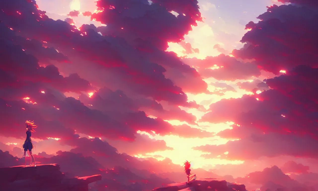 Image similar to anime background, behance hd by Jesper Ejsing, by RHADS, Makoto Shinkai and Lois van baarle, ilya kuvshinov, rossdraws global illumination