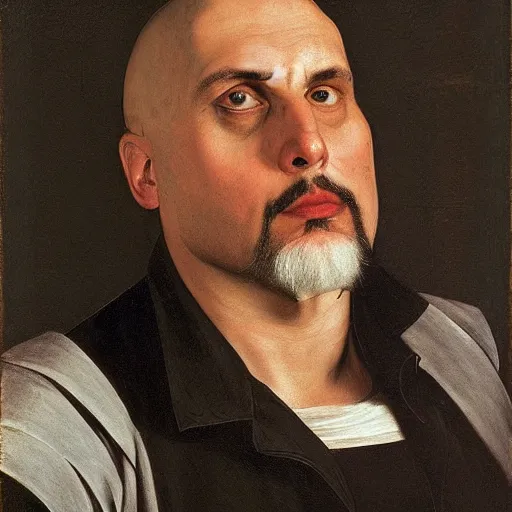 Image similar to john fetterman, by caravaggio,