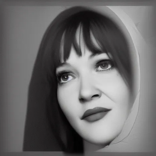 Image similar to Anna Karina, realistic, photo studio, HDR, 8k, trending on artstation