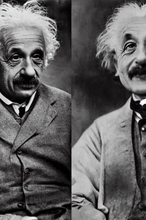 Prompt: albert einstein as thanos