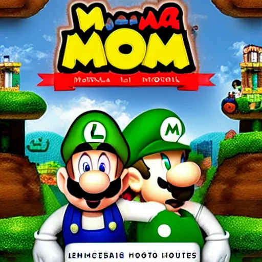 Image similar to mama luigi, hotel mario