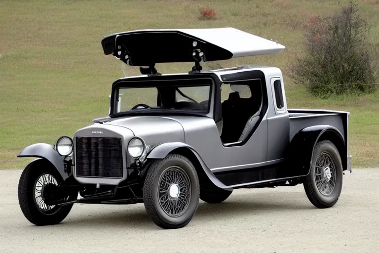 Image similar to pickup truck 1 9 2 2 delorean