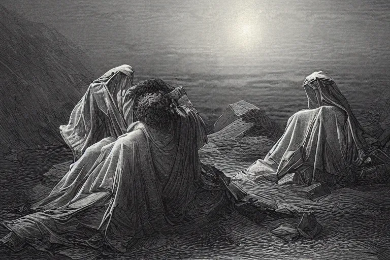 Prompt: low poly by Gustave Doré