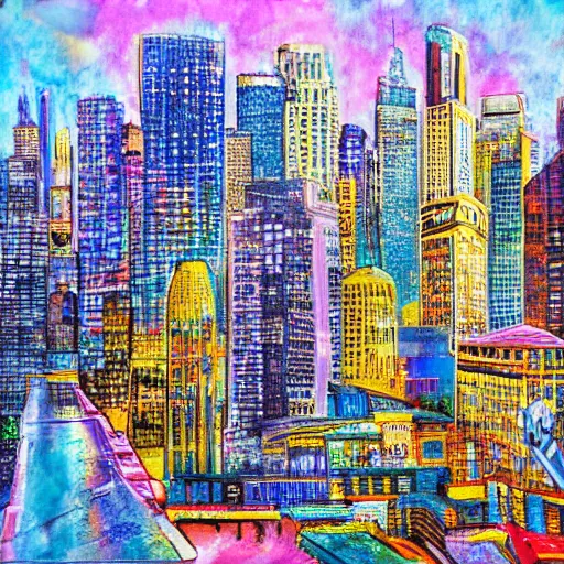 Image similar to cityscape art