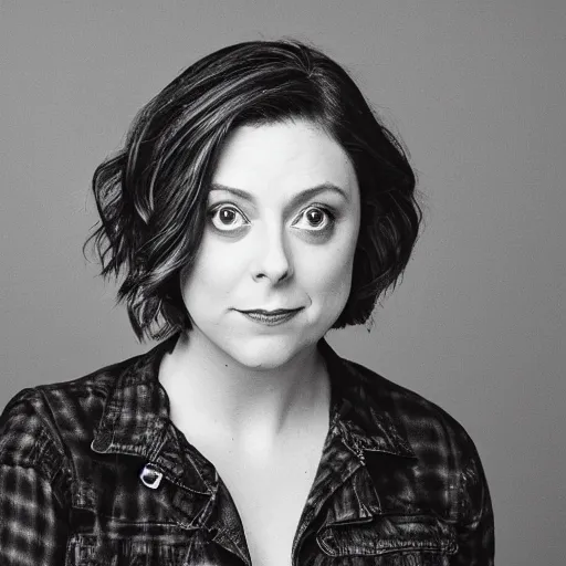 Prompt: rachel bloom discovers flight, kitty hawk, black and white photograph