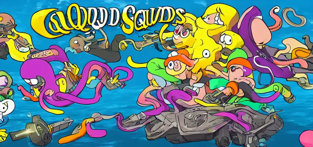 Image similar to Squid Game if it was a video game