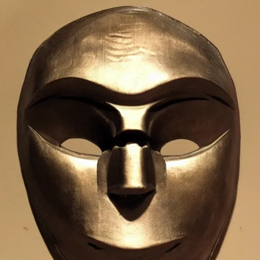 Prompt: severian's mask from the book of the new sun