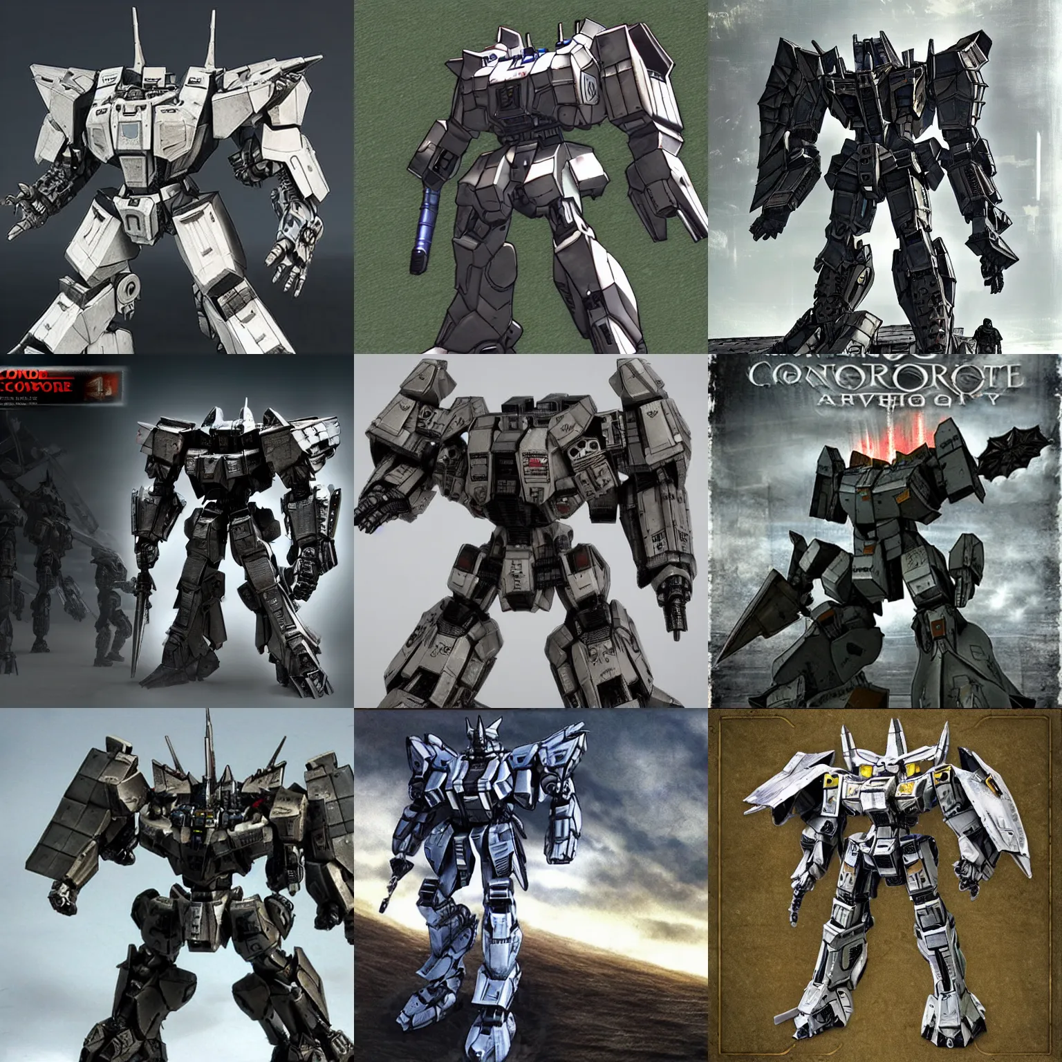 Prompt: cottagecore armored core revelation