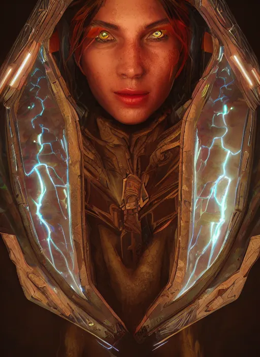 Image similar to An epic fantasy comic book style portrait painting of a laser Shipibo textile doorway to eternity, unreal 5, DAZ, hyperrealistic, octane render, cosplay, RPG portrait, dynamic lighting