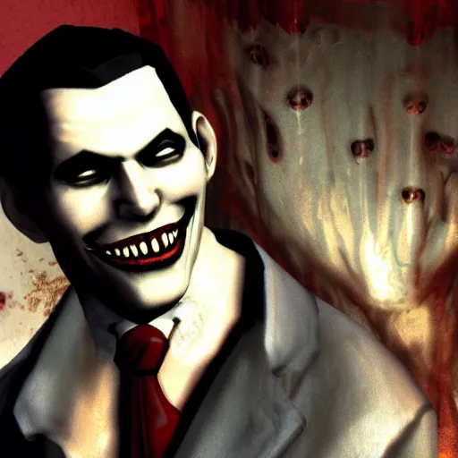 Image similar to smiling jack, vampire the masquerade bloodlines, troika games, vtmb, vtm