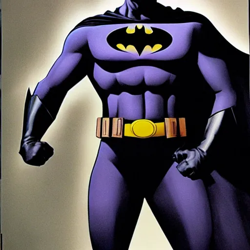 Image similar to batman full body character design by Alex ross