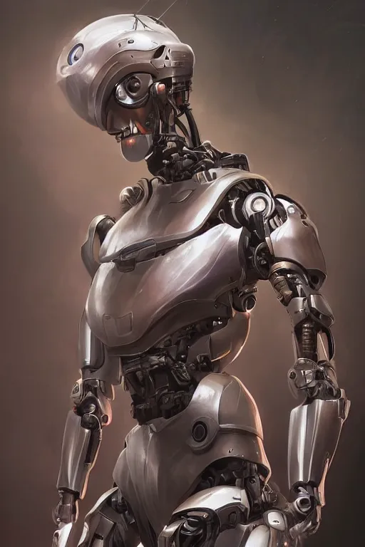 Prompt: portrait of a teen robot, dystopian, incredible art by Stanley Artgerm Lau, cyborgpunk, biopunk, sci-fi, digital painting, artstation, concept art, smooth, sharp focus, illustration, chiaroscuro lighting