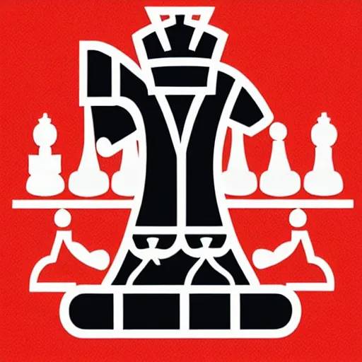 Image similar to a logo for a chess - themed dating app named checkmate