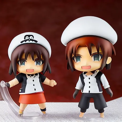 Prompt: high quality portrait flat matte painting of cute Shanks ， in the style of nendoroid and Toon one piece , flat anime style, thick painting, medium close-up
