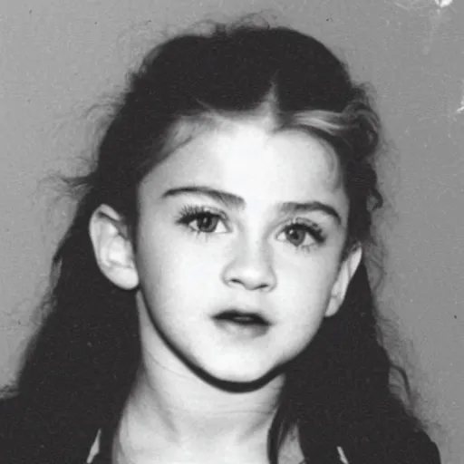 Prompt: a photo of young madonna