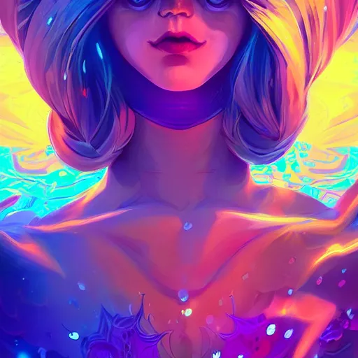 Image similar to skill magic deepdream radiating a glowing aura stuff loot legends stylized digital illustration video game icon artstation lois van baarle, ilya kuvshinov, rossdraws,