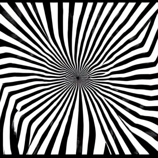 Image similar to optical illusion black and white