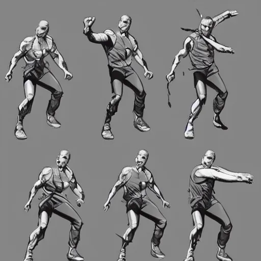 Character Pose Drawing Sheet References | Cusicusi's Blog