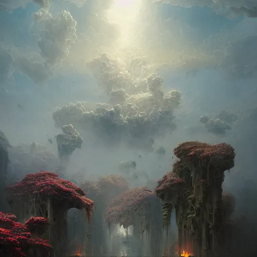 Prompt: UHD abstract painting of The Death of Reason, by Antonio Caparo and Ferdinand Knab and Greg Rutkowski, modernism, concept art, tonalism illustration, detailed, UHD, photorealistic, correct face, trending on artstation