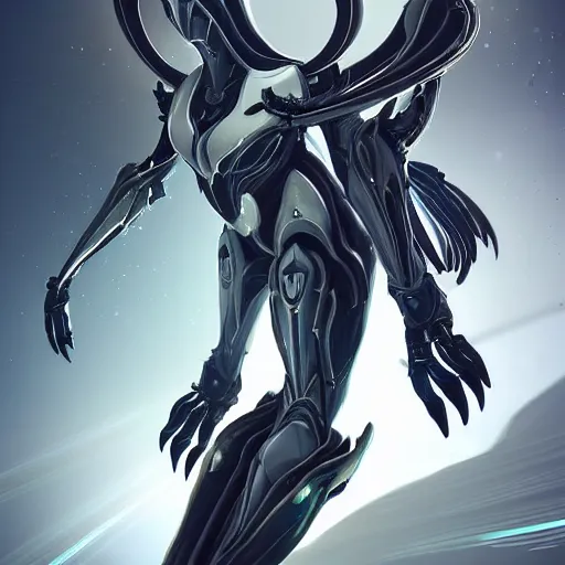 Image similar to highly detailed exquisite warframe fanart, worms eye view, looking up at a 500 foot tall beautiful saryn prime female warframe, as a stunning anthropomorphic robot female dragon, sleek smooth white plated armor, unknowingly walking over you, you looking up from the ground between the robotic legs, detailed legs looming over your pov, proportionally accurate, anatomically correct, sharp claws, two arms, two legs, robot dragon feet, camera close to the legs and feet, giantess shot, upward shot, ground view shot, front shot, epic shot, high quality, captura, realistic, professional digital art, high end digital art, furry art, giantess art, anthro art, DeviantArt, artstation, Furaffinity, 3D, 8k HD render, epic lighting