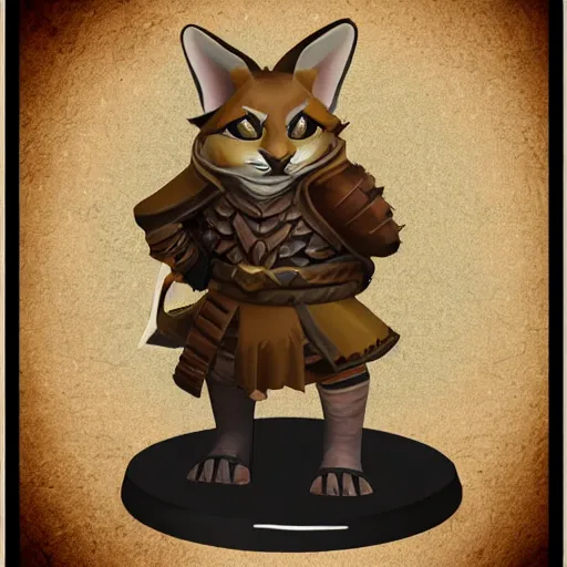 Image similar to d & d style portate, tabaxi male.