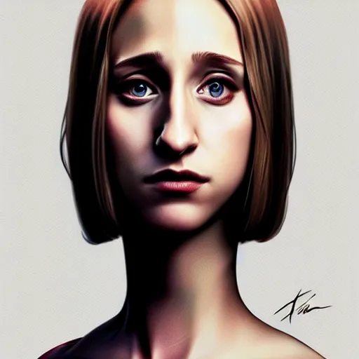 Image similar to in the style of halim ghodbane, artgerm, beautiful taissa farmiga, elegant pose, middle shot waist up, steampunk full color range, symmetrical face symmetrical eyes, cinematic lighting, detailed realistic eyes, short neck, insanely detailed and intricate elegant