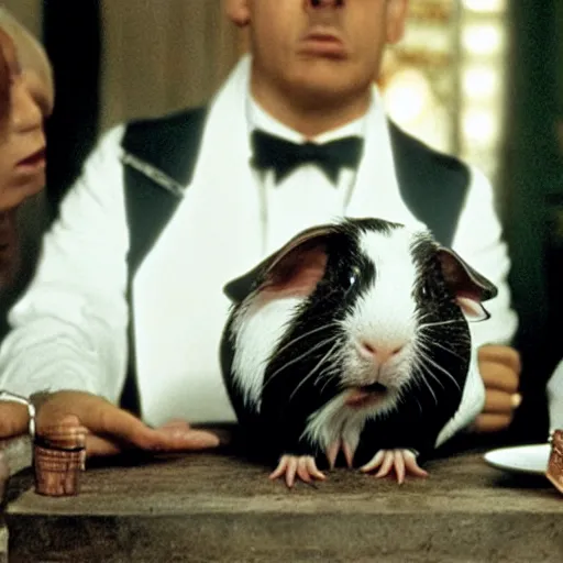 Image similar to a guinea pig in GodFather