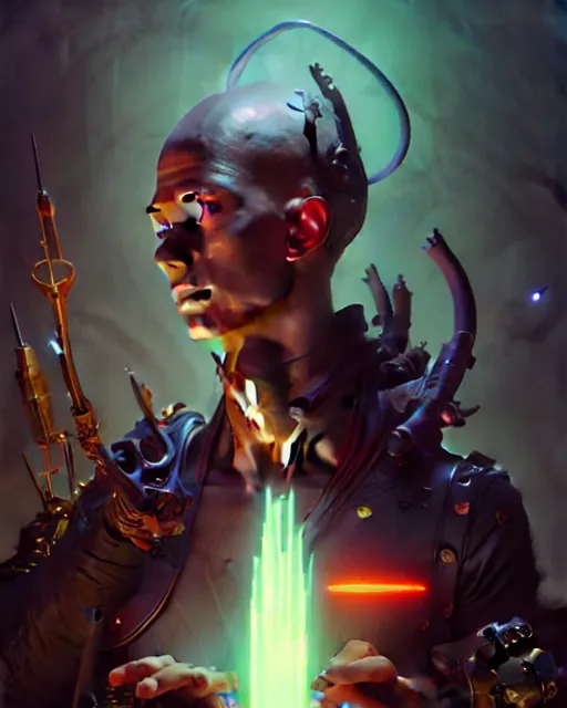 Image similar to beautiful fantasy character portrait, zelensky ultra realistic, wide angle, cyberpunk artifacts, highly detailed by peter mohrbacher, hajime sorayama, wayne barlowe, boris vallejo, aaron horkey, gaston bussiere, craig mullins