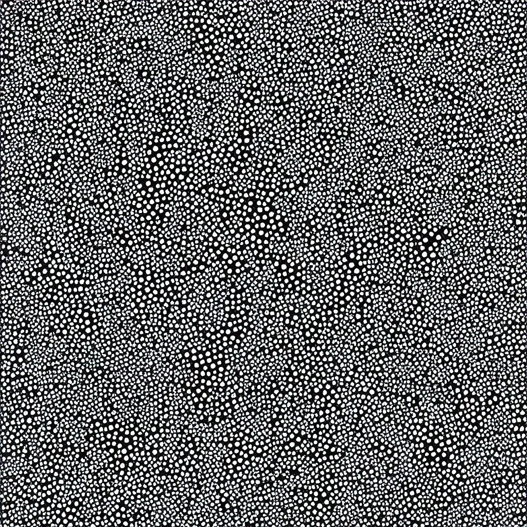 Image similar to camo made of out people, smiling, abstract, maya bloch artwork, do hoang tuong artwork, cryptic, dots, stipple, lines, splotch, concrete, color tearing, uranium, neon, pitch bending, faceless people, dark, ominous, eerie, minimal, points, technical, painting