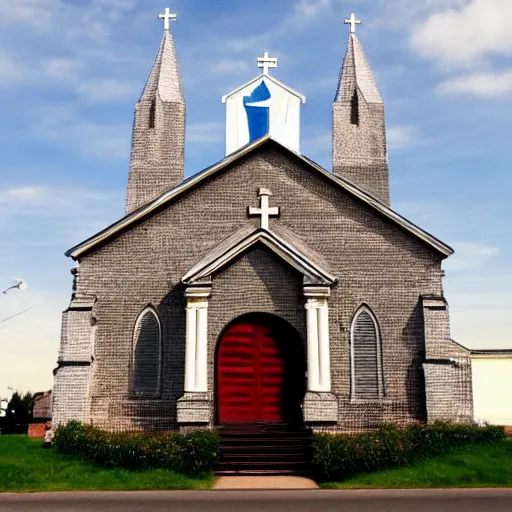 Image similar to photo of a church for clowns