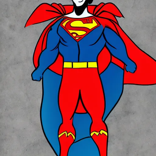 Prompt: satan dressed as superman is lucufer. detailed. photorealistic