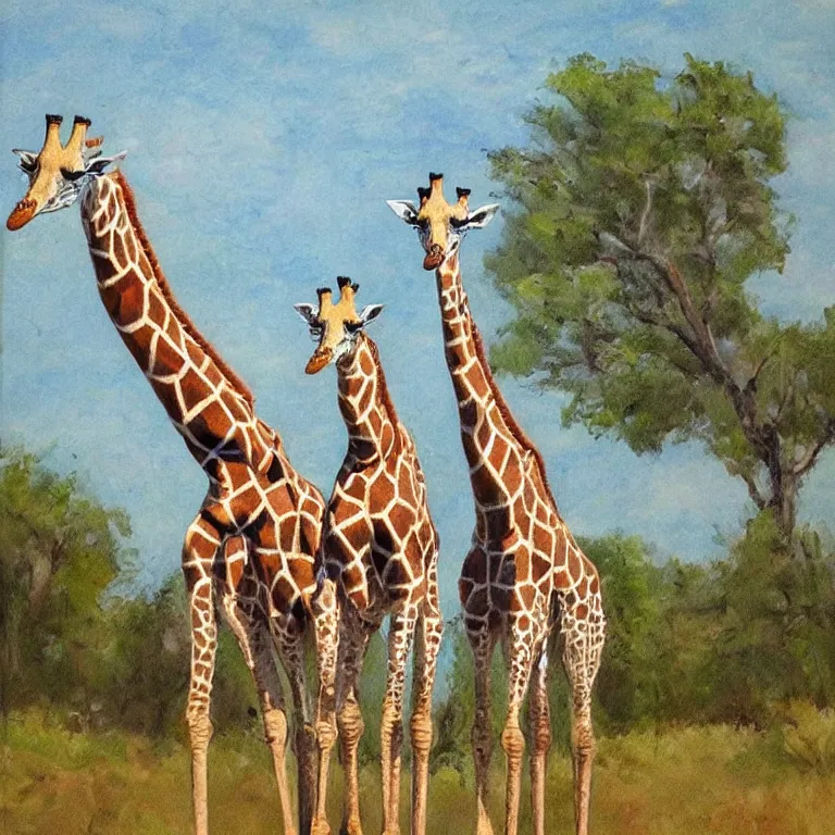 Image similar to art by r / i _ only _ like _ giraffes