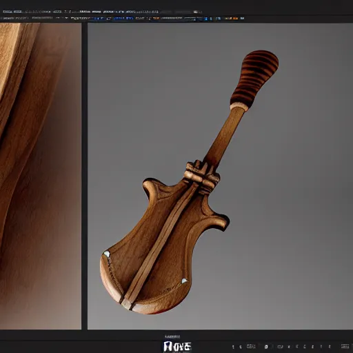 Image similar to product photo of fischer price baby's first great axe, octane render, unreal engine 5, light transport simulation