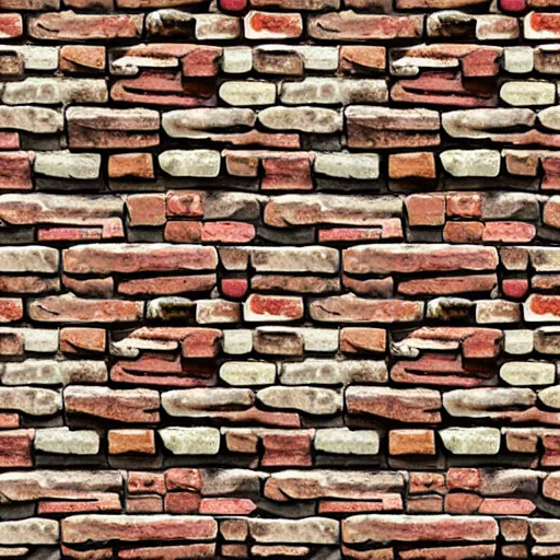 Prompt: stone brick, texture for kids game