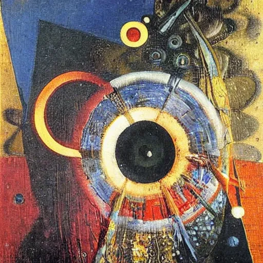 Prompt: a Max Ernst painting